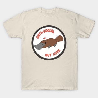 Anti-Social Platypus T-Shirt